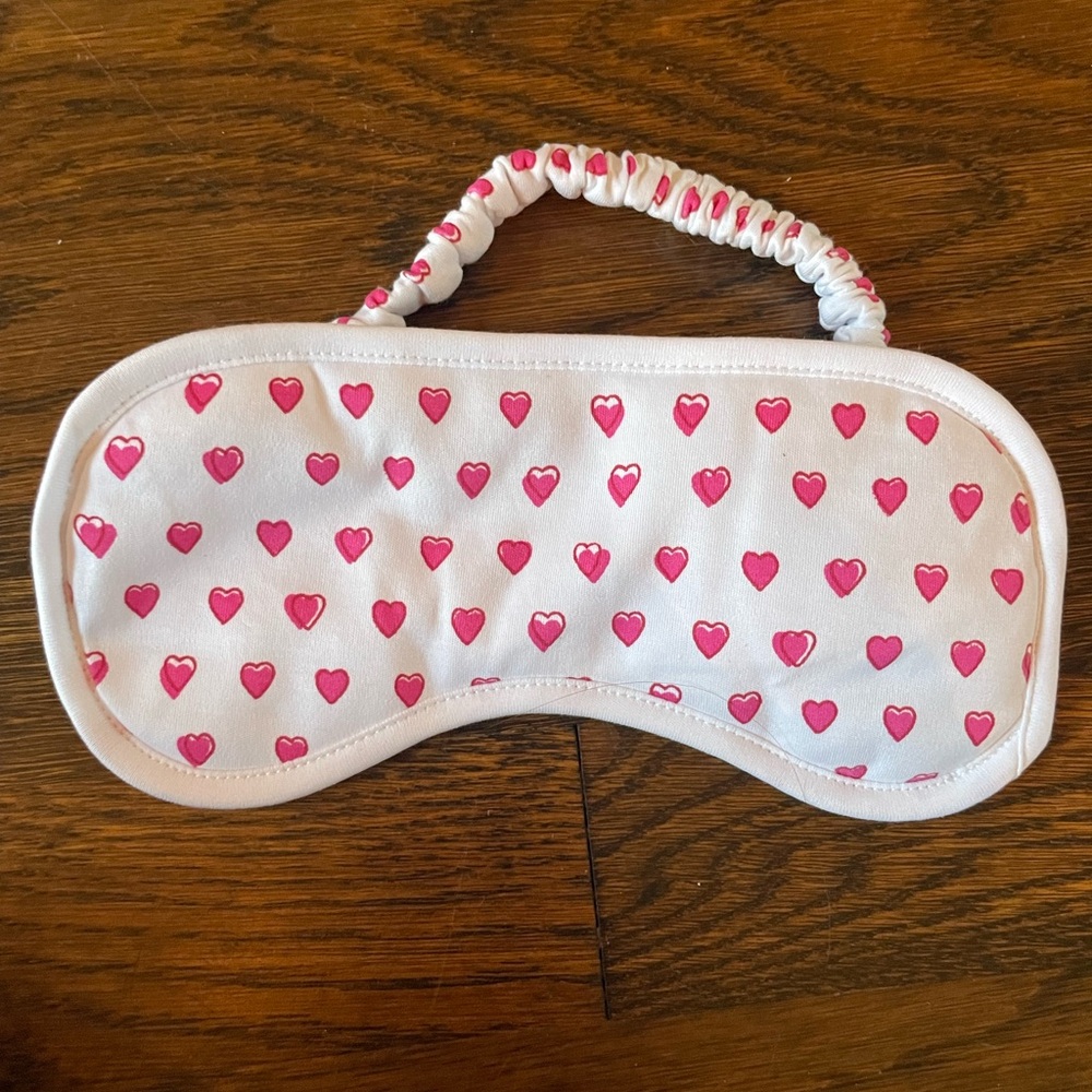 Roller Rabbit Hearts Sleeping Mask - Never Used